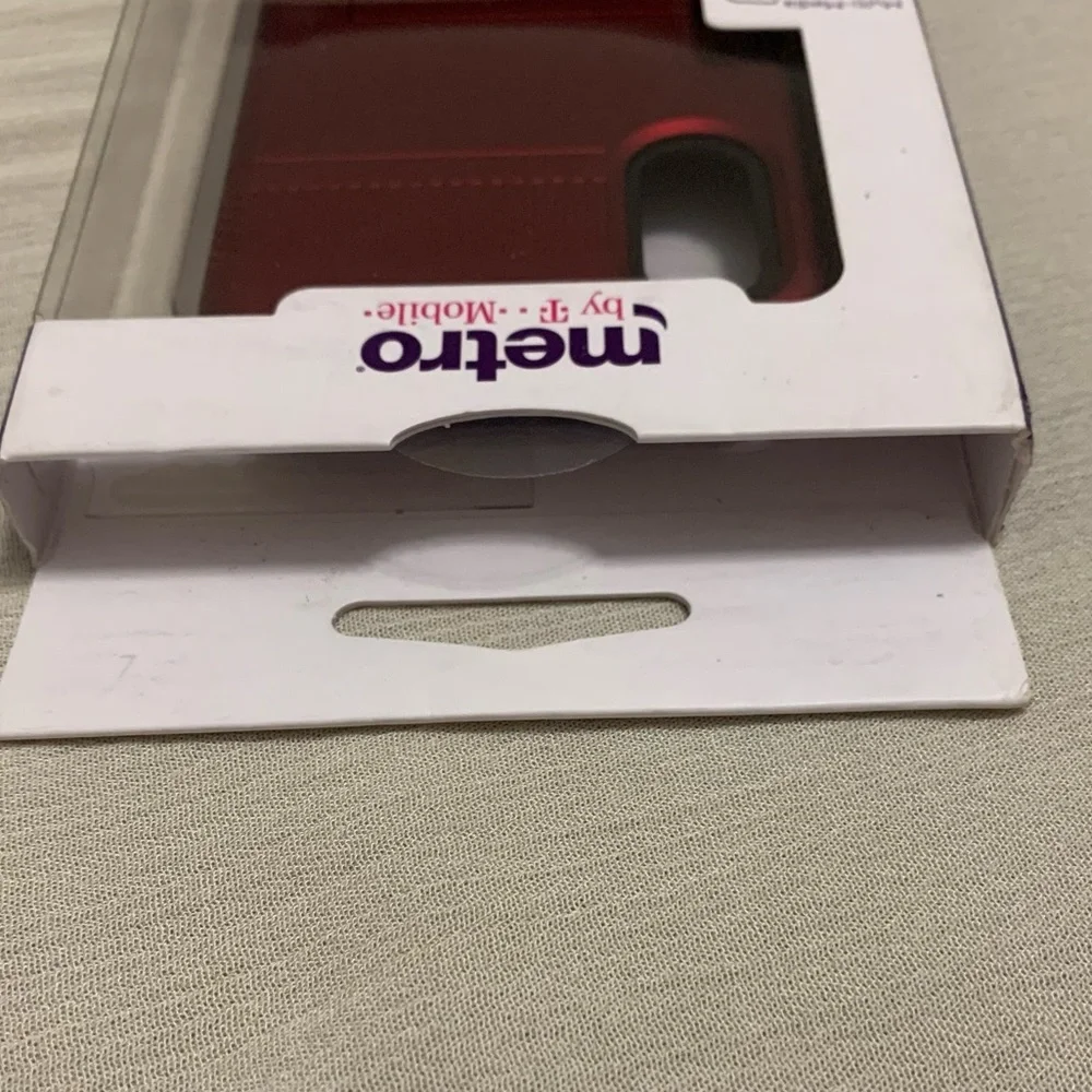 Samsung Galaxy A01 KICK+| Dual-Layer Protective Kickstand Case Metro by T-Mobile
